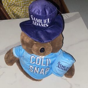 Samuel Adams Cold Snap Bear Plush Hat